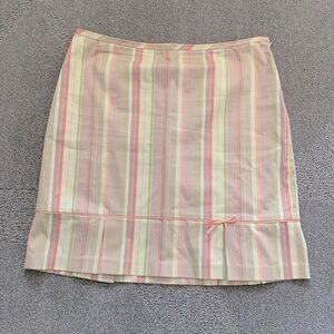 Anne Taylor Loft Striped Skirt